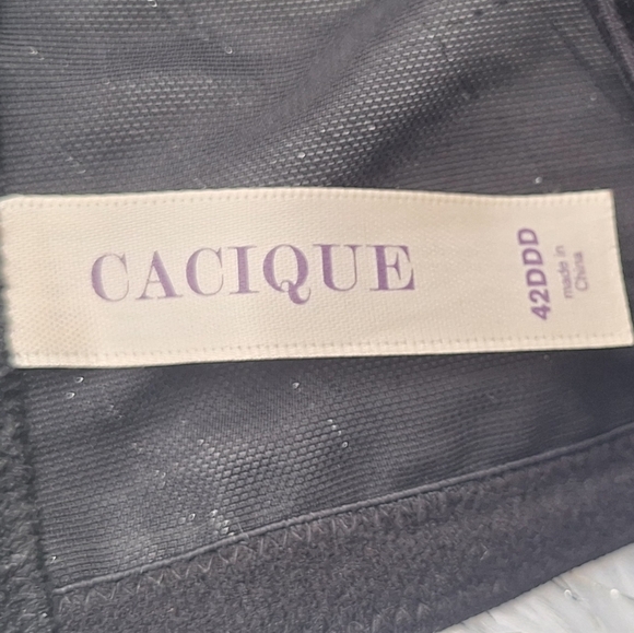 Cacique Lane Bryan Animal Print Bra Size 42DDD - Picture 3 of 6